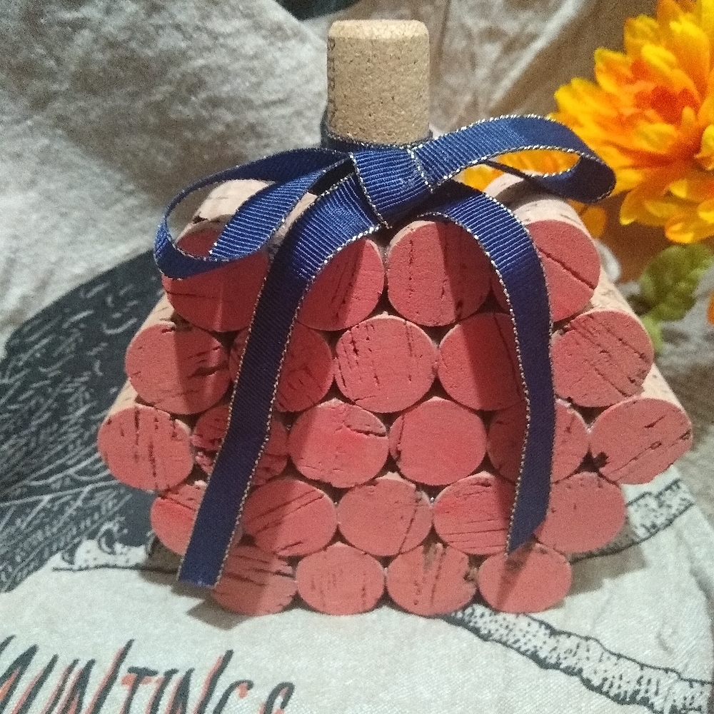 Wine Cork Pumpkin